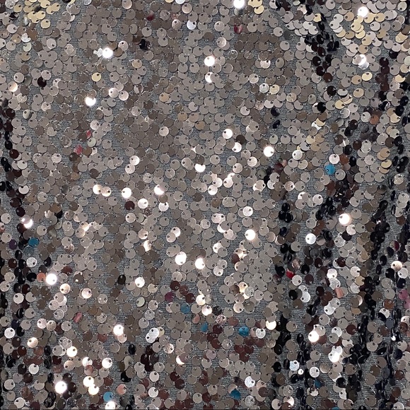 NWT Express Black Sequins Tank Top - XS - Picture 6 of 6